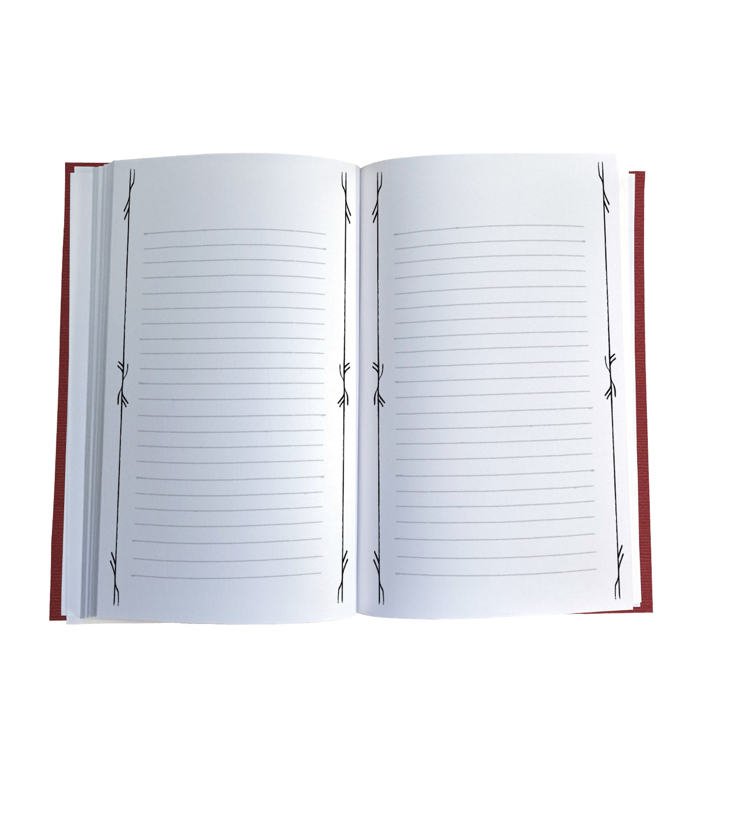 Runic Bordered Lined Magnetic Journal Refill (2 sizes)