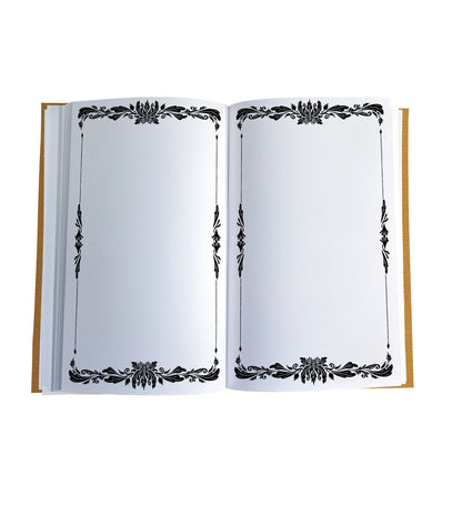 Leaf Bordered Blank Magnetic Journal Refill (2 sizes)