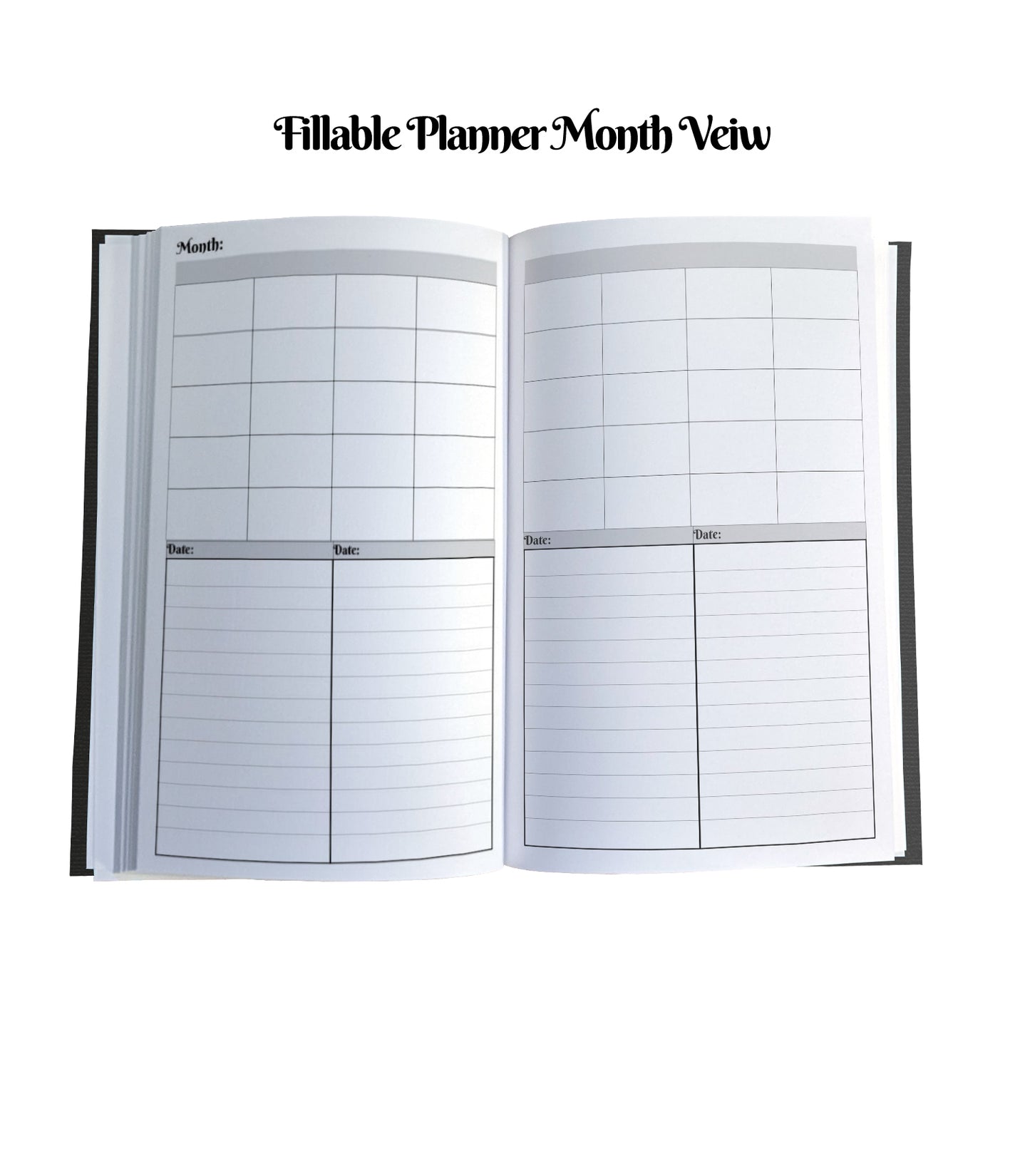 Fill-able Planner Magnetic Journal Refill (1 size)