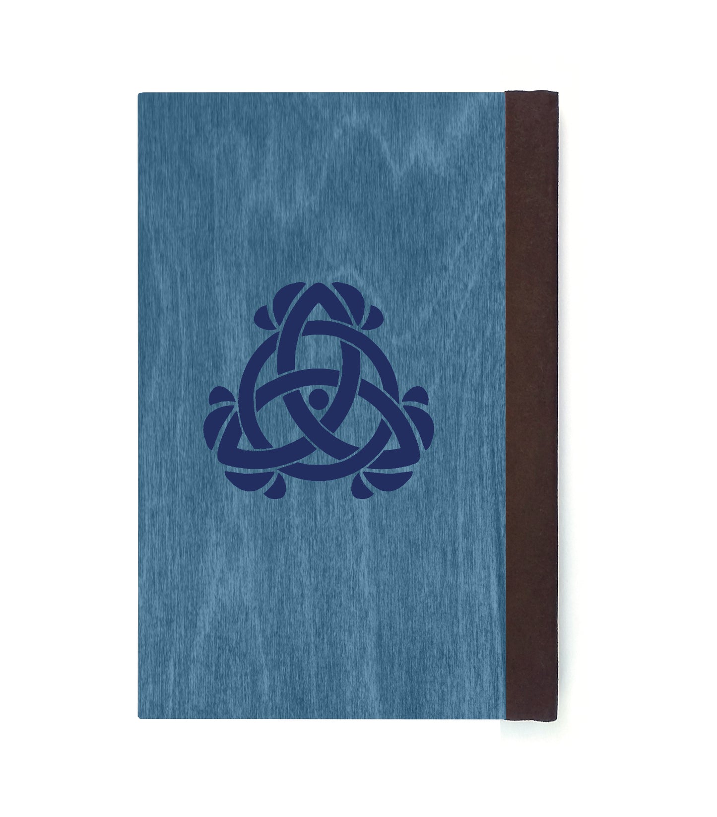 Bounding Ram Magnetic Wooden Journal, Blue & Navy