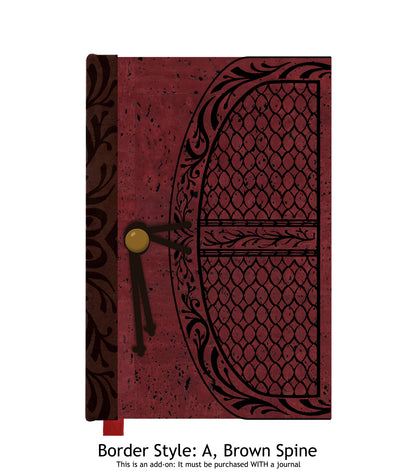 Upgrade: Make my journal cover with Red Cork Fabric