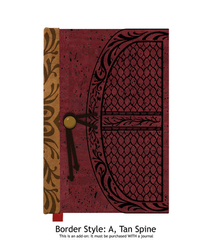 Upgrade: Make my journal cover with Red Cork Fabric